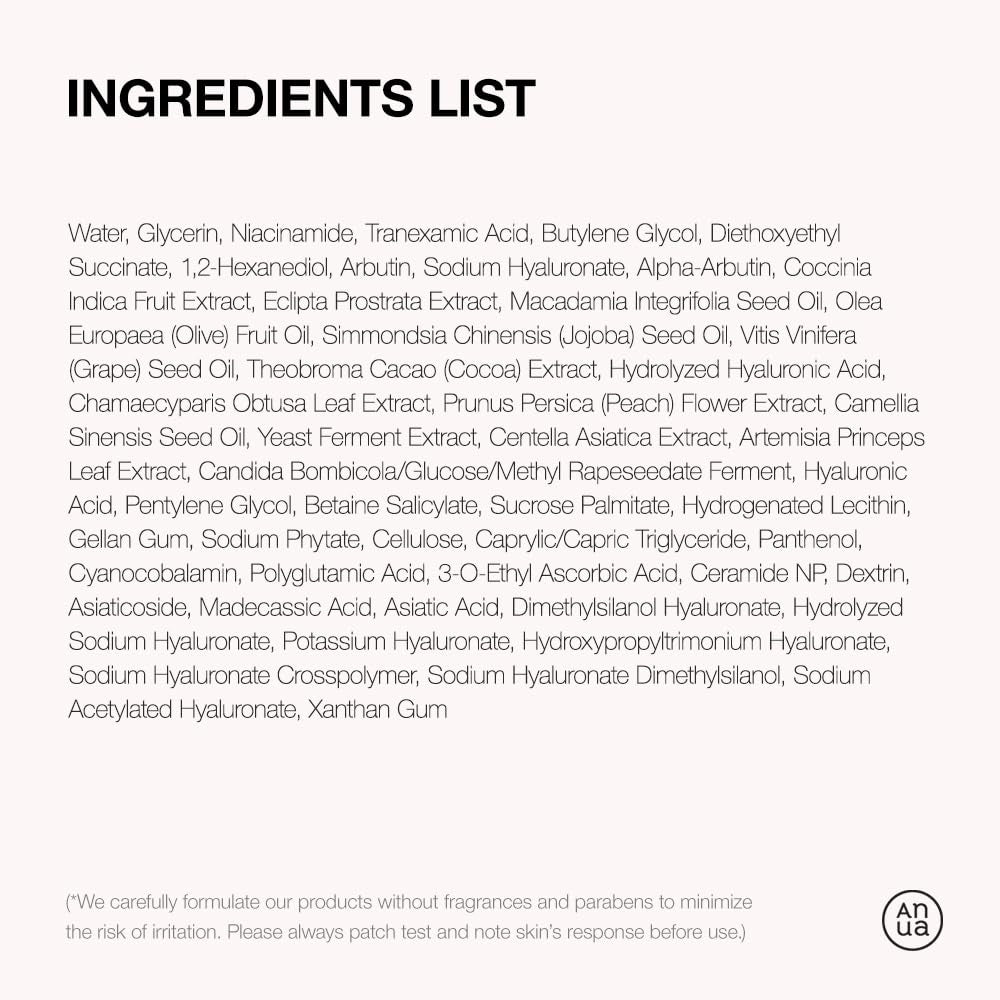 Niacinamide 10 + TXA 4 Serum, Hyaluronic Acid, Tranexamic Acid, Facial Serum for Glassskin, Glow Back Serum, Dark Spot Care, Postnatal Skincare, Korean Skincare (30Ml/1.01 Fl.Oz)